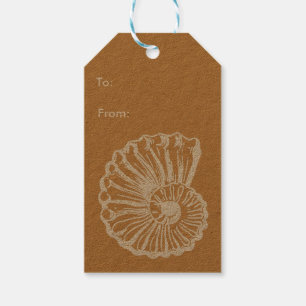 Étiquettes-cadeau Balise cadeau Nautilus