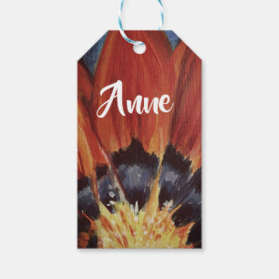 Étiquettes-cadeau Balise Cadeau personnalisé Art Feuille Flower