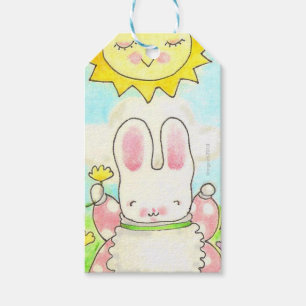 Étiquettes-cadeau Balise cadeau Sunny Bunny