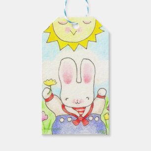 Étiquettes-cadeau Balise cadeau Sunny Bunny