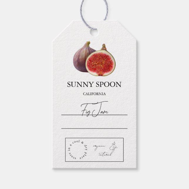 Étiquettes-cadeau Balise d'accrochage de fig (Devant)