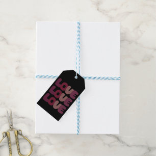 Étiquettes-cadeau Balise de cadeau d'amour