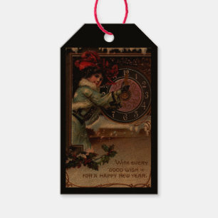 Étiquettes-cadeau Balise de cadeau de la Vintage de la Victorienne B