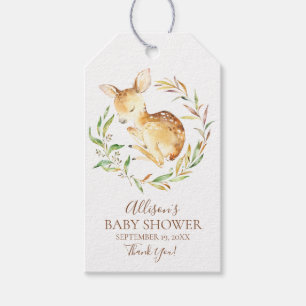 Étiquettes-cadeau Balise de cadeau Little Deer Baby shower Favoriser