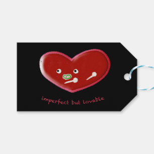 Étiquettes-cadeau Balise de cadeau Lovable' Heart Doll Love