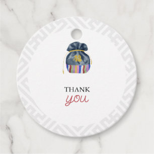 Étiquettes Cadeau Balise de faveur Doljanchi coréen