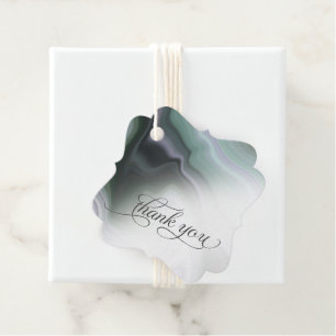 Étiquettes Cadeau BALISE DE FAVEUR   Dusty Sage et Lilac Marble