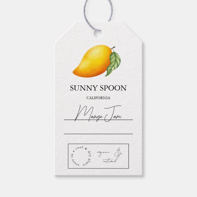 Étiquettes-cadeau Balise de hangar Mango (Devant)