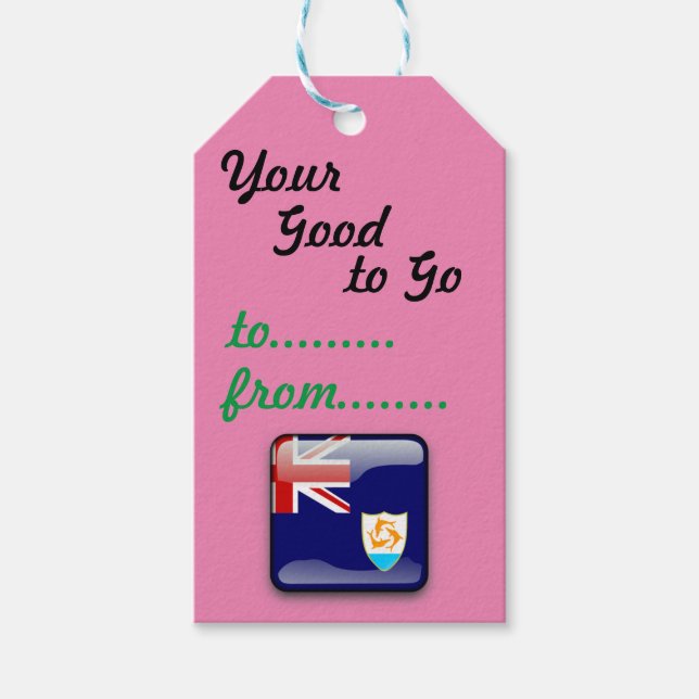 Étiquettes-cadeau Balise de la main-d'oeuvre cadeau Swag (Devant)