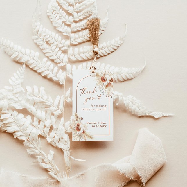 Étiquettes-cadeau Balise de Merci de Boho Favor (Créateur téléchargé)