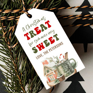 Étiquettes-cadeau Balise de Noël pour quelqu'un de très doux Faveur