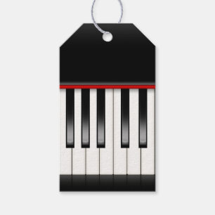 Étiquettes-cadeau Balise de partie pour les amateurs de musique cool