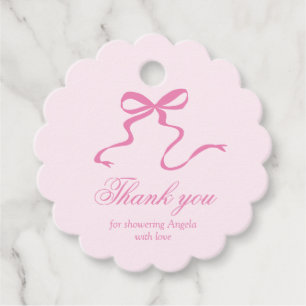 Étiquettes Cadeau Balise de préférence Baby shower de la corbeille r