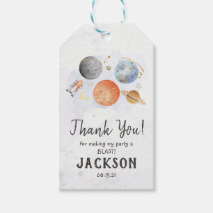Étiquettes-cadeau Balise de préférence d'espace