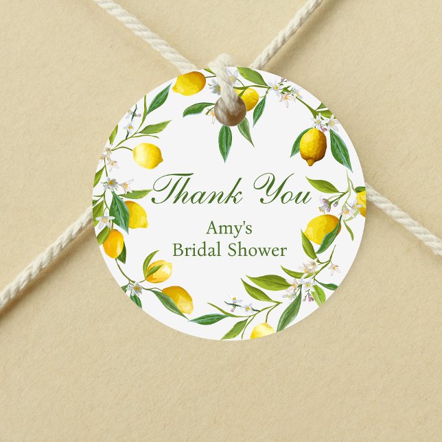 Étiquettes Cadeau Balise de préférence ronde de la légende principal (Créateur téléchargé)