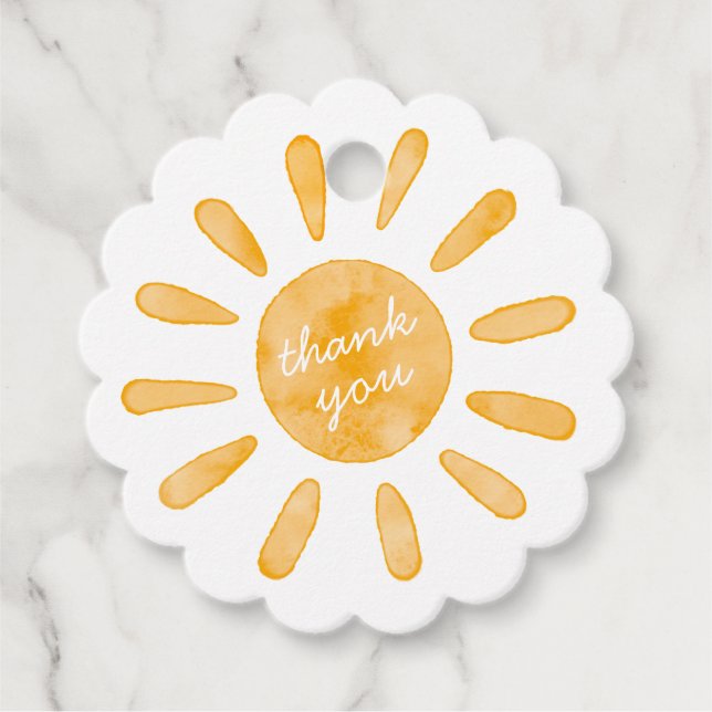 Étiquettes Cadeau Balise de premier voyage autour du soleil Premier  (Devant)