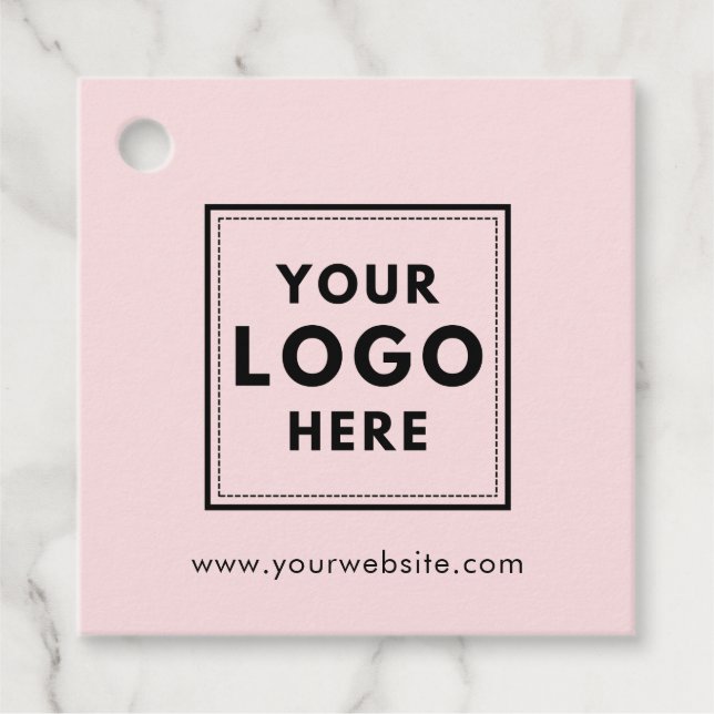 Étiquettes Cadeau Balise de prix professionnel logo (Devant)