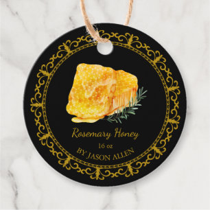 Étiquettes Cadeau Balise de suspension vintage Honeypeb Rosemary Inf