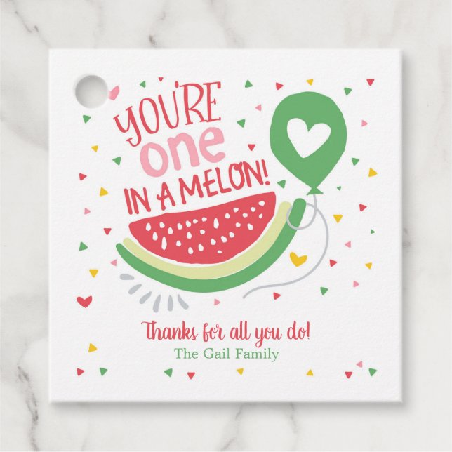 Étiquettes Cadeau Balise de traitement d'Halloween en aquarelle Favo (Devant)