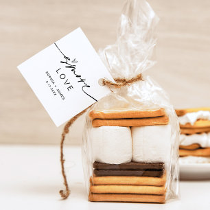 Étiquettes Cadeau Balise EVERLEIGH S'more Love Favour