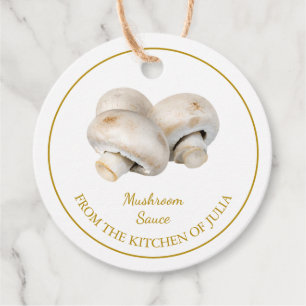 Étiquettes Cadeau Balise Hang de sauce aux champignons maison simple