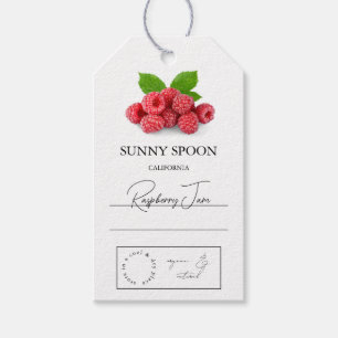 Étiquettes-cadeau Balise Hang framboise