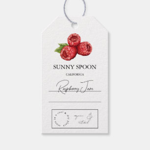 Étiquettes-cadeau Balise Hang framboise