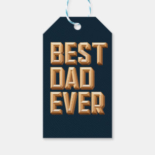 Étiquettes-cadeau Balise Meilleur papa / Cadeau