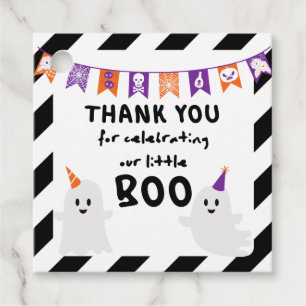 Étiquettes Cadeau Balise Merci Halloween