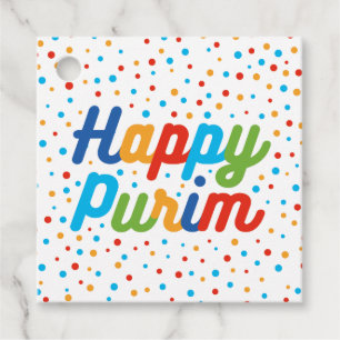 Étiquettes Cadeau Balise Purim Favor
