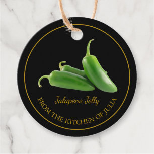 Étiquettes Cadeau Balise simple maison Jalapeno Jelly Hang