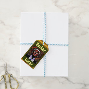 Étiquettes-cadeau Balise Trump Sucker/Loser Gift