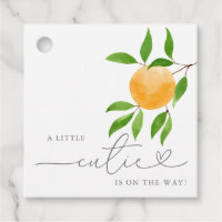 Balise Un Petit Baby shower Moderne Cutie Favorise