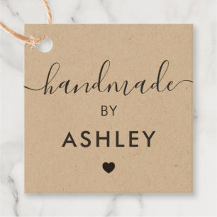 Étiquettes Cadeau Balises artisanales, Balise cadeau Boutique artisa