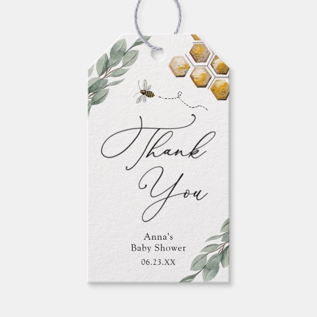 Étiquettes-cadeau Balises Cadeau Baby shower (Devant)