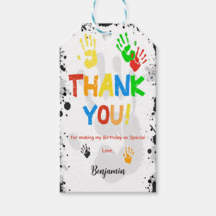 Étiquettes-cadeau Balises Cadeau Cute High Five