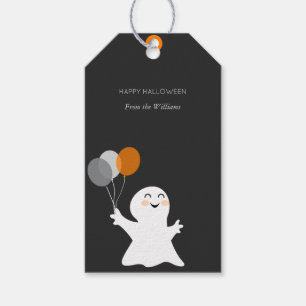 Étiquettes-cadeau Balises Cadeau Ghost Halloween Cute