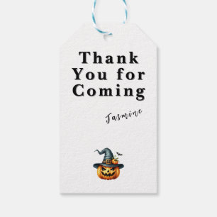 Étiquettes-cadeau Balises Cadeau Halloween Cute