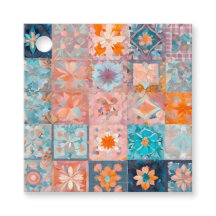 Balises Cadeau Peinture en Patchwork