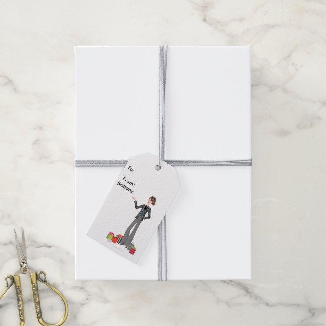 Étiquettes-cadeau Balises cadeaux (Avec de la ficelle)