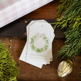 Étiquettes-cadeau Balises Cadeaux Addy's Wreath