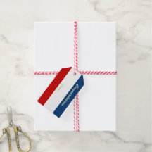 Balises Cadeaux Blancs et Bleus