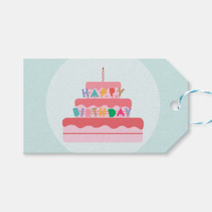 Étiquettes-cadeau Balises cadeaux d'anniversaire heureuses