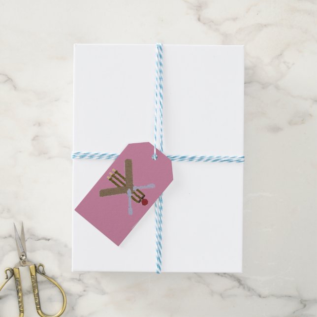 Étiquettes-cadeau Balises Cadeaux de cricket (Avec de laficelle)