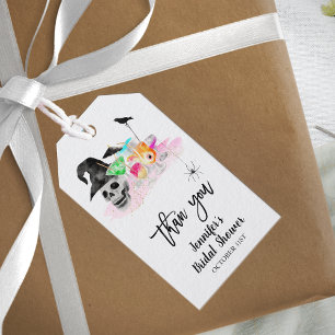 Étiquettes-cadeau Balises Cadeaux de Fête des mariées Boire Up Whitc