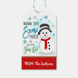 Étiquettes-cadeau Balises cadeaux de Noël