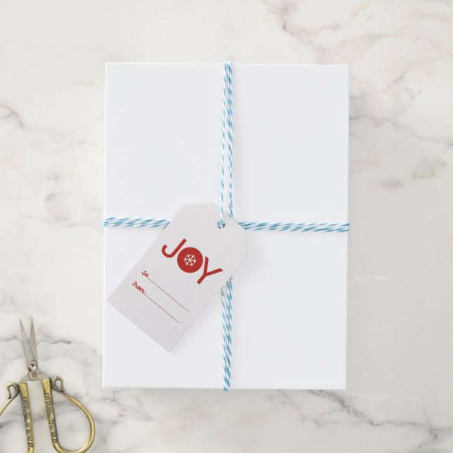 Étiquettes-cadeau Balises cadeaux de Noël (Avec de laficelle)