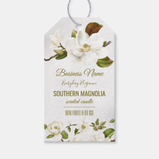 Étiquettes-cadeau Balises cadeaux de produit Fleur Magnolia