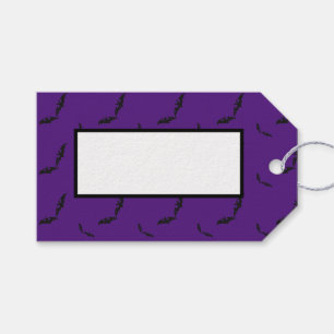 Étiquettes-cadeau Balises cadeaux Halloween/chauve-souris