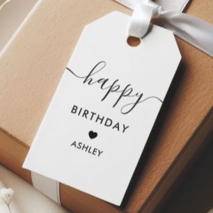 Étiquettes-cadeau Balises Cadeaux Joyeux Anniversaire, Balises Anniv